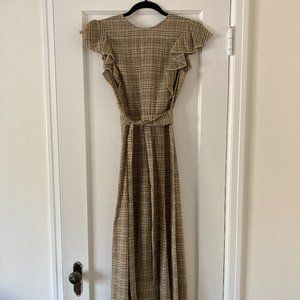 Christy Dawn Quinn Ruffled Midi Dress